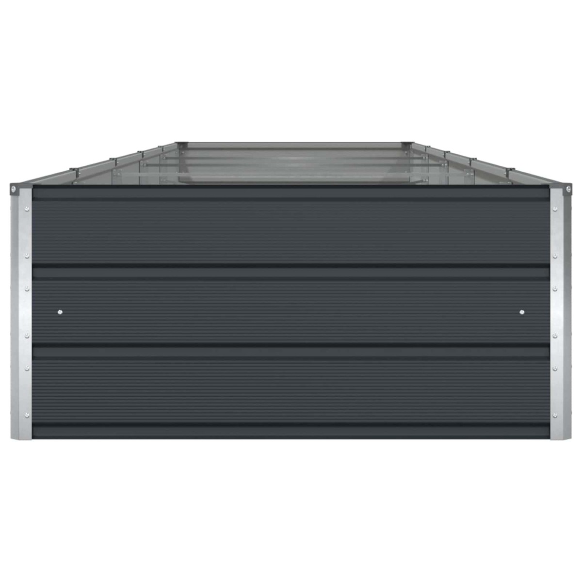 vidaXL Γλάστρα Ανθρακί 480 x 100 x 45 εκ Επικαλυμμένος Χάλυβας