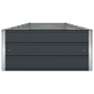 vidaXL Γλάστρα Ανθρακί 480 x 100 x 45 εκ Επικαλυμμένος Χάλυβας
