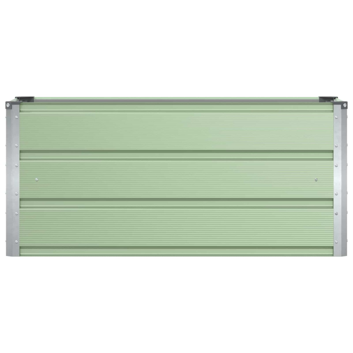 vidaXL Γλάστρα Πράσινο 100 x 40 x 45 cm Ατσάλι