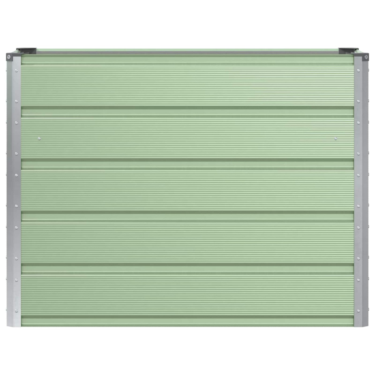 vidaXL Γλάστρα Πράσινο 100 x 40 x 75 cm Ατσάλι