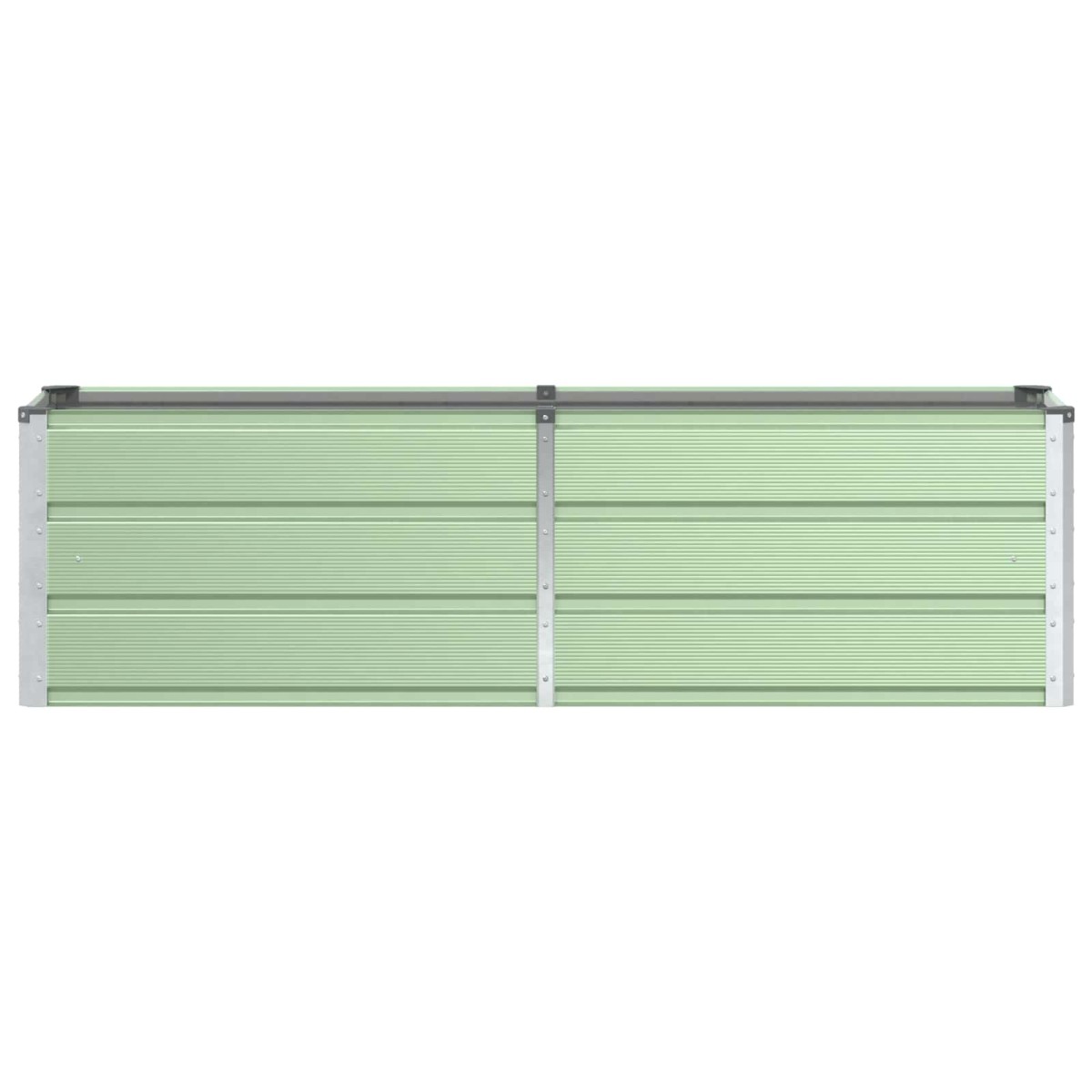 vidaXL Γλάστρα Πράσινο 160 x 40 x 45 cm Ατσάλι