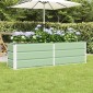 vidaXL Γλάστρα Πράσινο 160 x 40 x 45 cm Ατσάλι