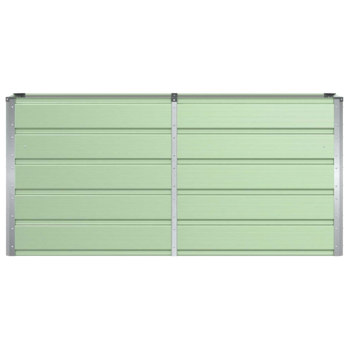 vidaXL Γλάστρα Πράσινο 160 x 40 x 75 εκ. Ατσάλι