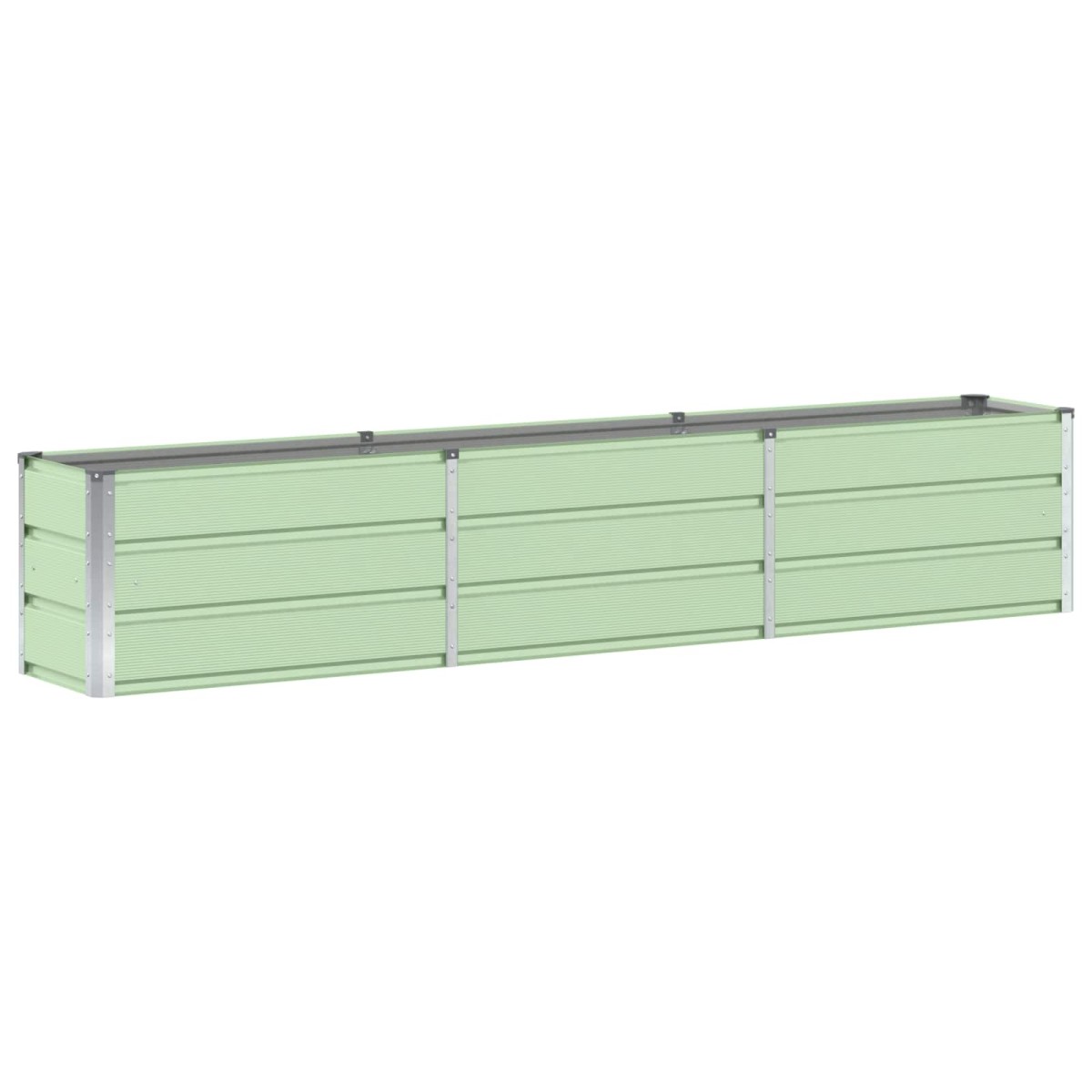 vidaXL Γλάστρα Πράσινο 240 x 40 x 45 cm Ατσάλι