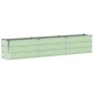vidaXL Γλάστρα Πράσινο 240 x 40 x 45 cm Ατσάλι