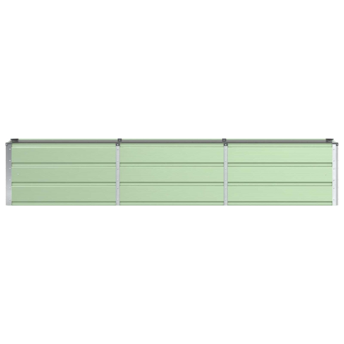 vidaXL Γλάστρα Πράσινο 240 x 40 x 45 cm Ατσάλι