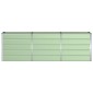 vidaXL Γλάστρα Πράσινο 240 x 40 x 75 εκ. Ατσάλι