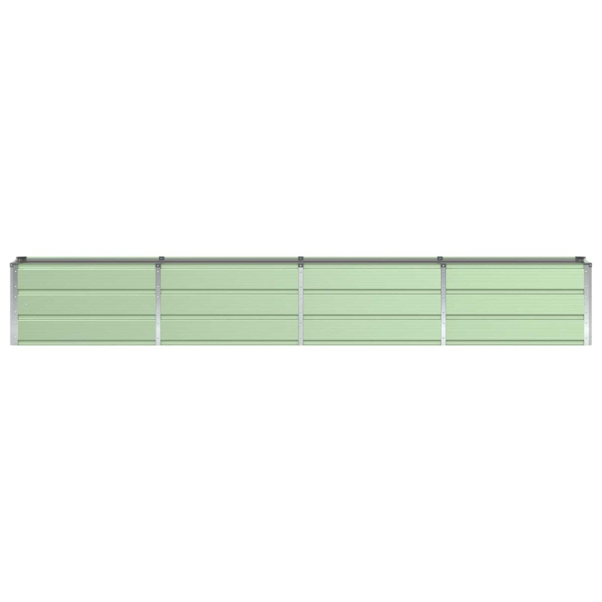 vidaXL Γλάστρα Πράσινο 320 x 40 x 45 cm Ατσάλι