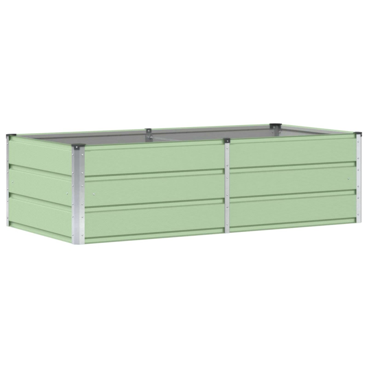 vidaXL Γλάστρα Πράσινο 160 x 80 x 45 cm Ατσάλι