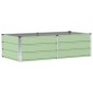 vidaXL Γλάστρα Πράσινο 160 x 80 x 45 cm Ατσάλι