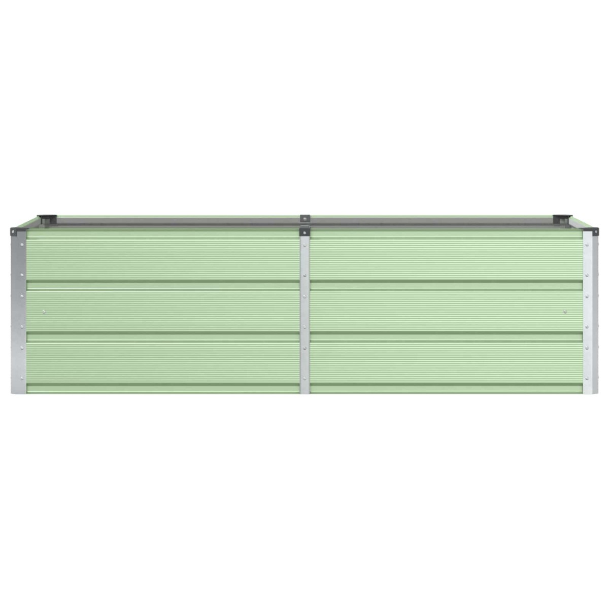 vidaXL Γλάστρα Πράσινο 160 x 80 x 45 cm Ατσάλι