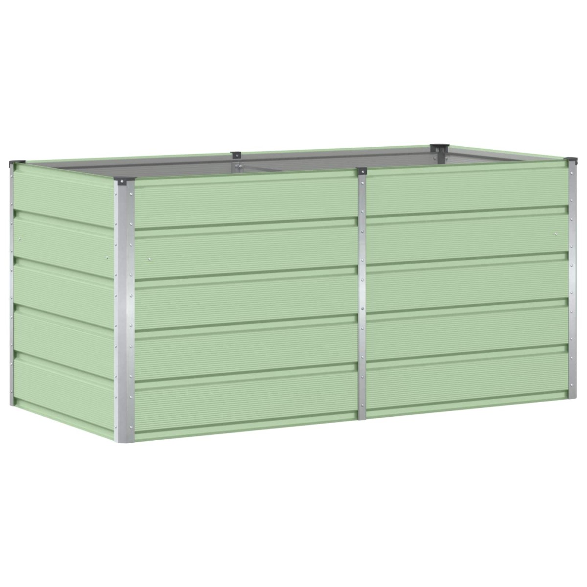 vidaXL Γλάστρα Πράσινο 160 x 80 x 75 cm Ατσάλι