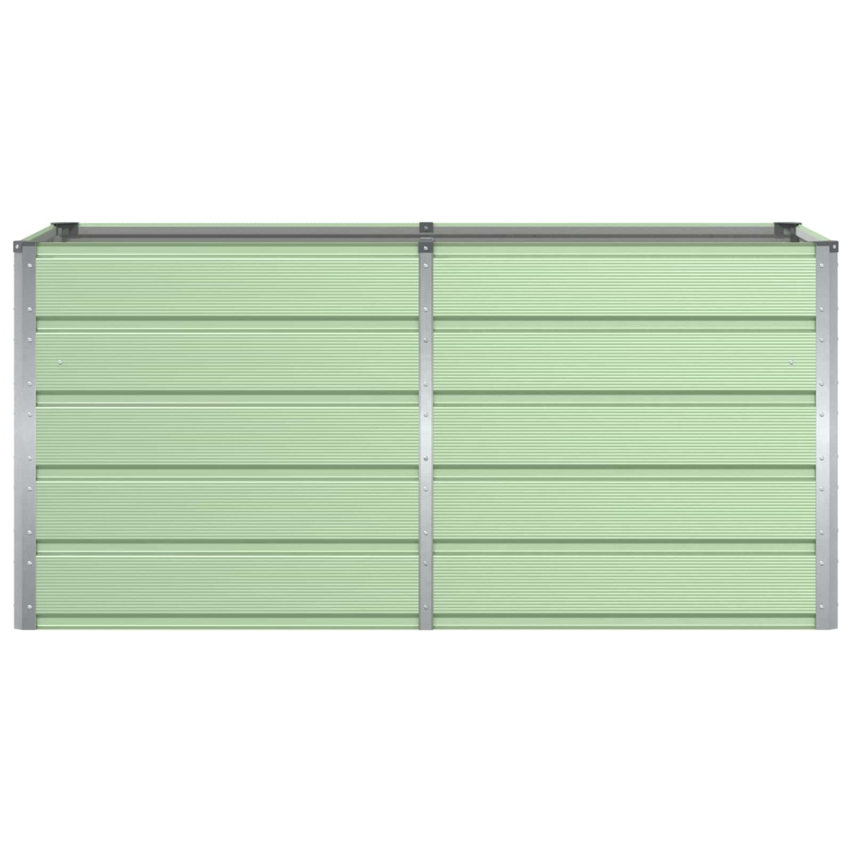 vidaXL Γλάστρα Πράσινο 160 x 80 x 75 cm Ατσάλι
