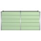 vidaXL Γλάστρα Πράσινο 160 x 80 x 75 cm Ατσάλι