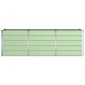 vidaXL Γλάστρα Πράσινο 240 x 80 x 75 εκ. Ατσάλι