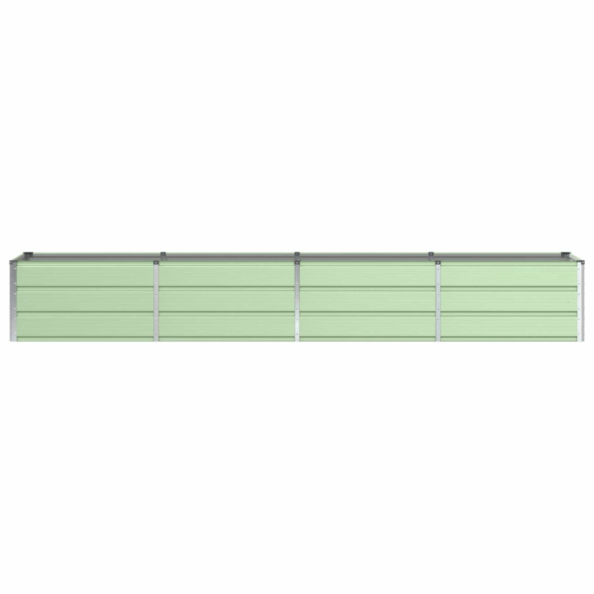 vidaXL Γλάστρα Πράσινο 320 x 80 x 45 cm Ατσάλι