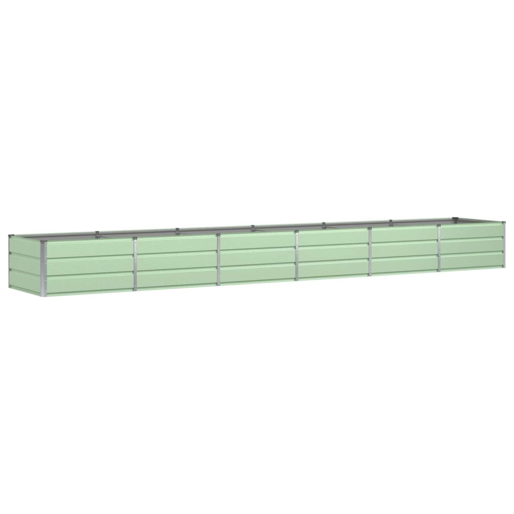 vidaXL Γλάστρα Πράσινο 480 x 80 x 45 cm Ατσάλι