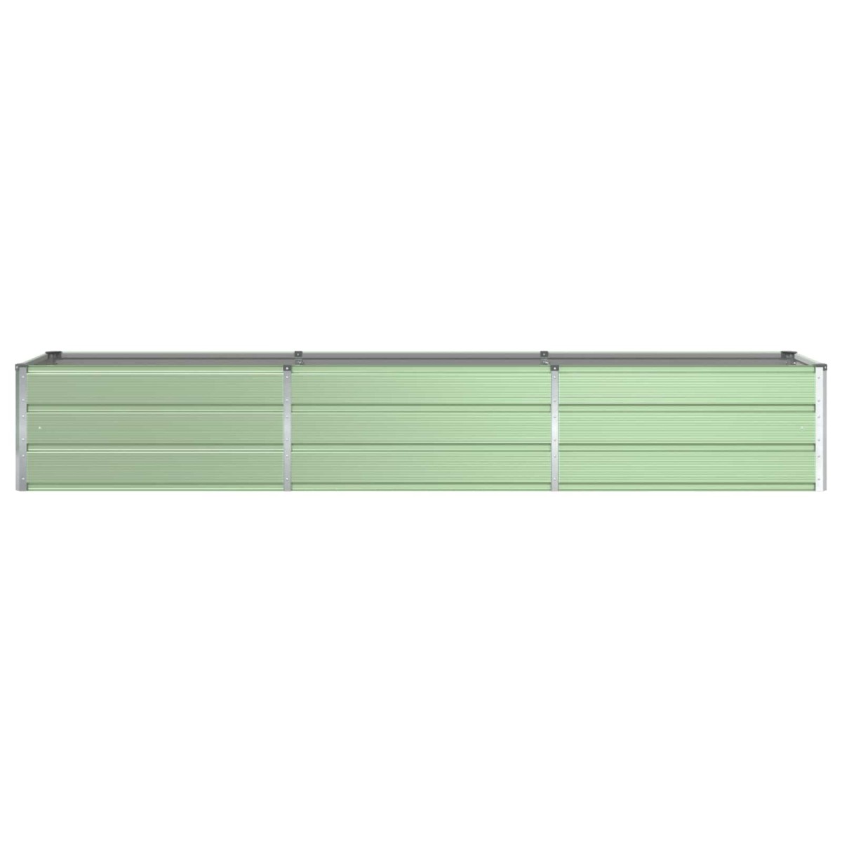 vidaXL Γλάστρα Παστέλ Πράσινο 290 x 50 x 45 εκ Επικαλυμμένος Χάλυβας