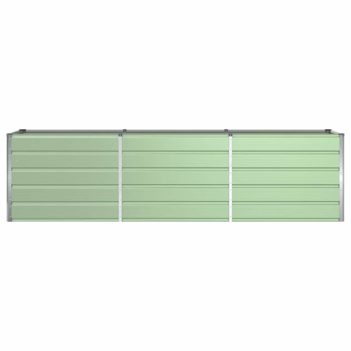 vidaXL Γλάστρα Παστέλ Πράσινο 290 x 50 x 75 εκ Επικαλυμμένος Χάλυβας