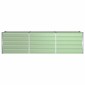 vidaXL Γλάστρα Παστέλ Πράσινο 290 x 50 x 75 εκ Επικαλυμμένος Χάλυβας