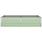 vidaXL Γλάστρα Παστέλ Πράσινο 195 x 100 x 45 εκ Επικαλυμμένος Χάλυβας