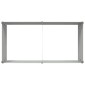 vidaXL Γλάστρα Παστέλ Πράσινο 195 x 100 x 45 εκ Επικαλυμμένος Χάλυβας