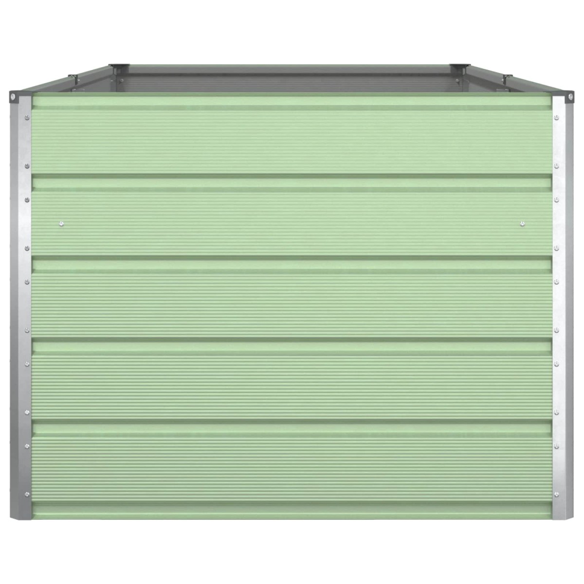 vidaXL Γλάστρα Παστέλ Πράσινο 195 x 100 x 75 εκ Επικαλυμμένος Χάλυβας