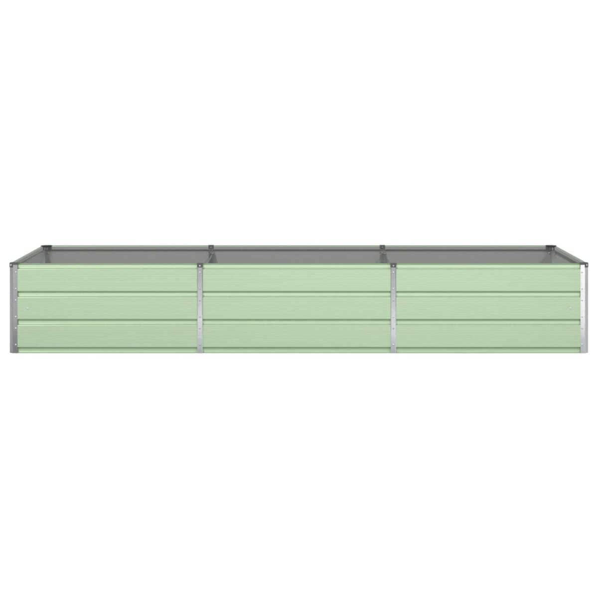 vidaXL Γλάστρα Παστέλ Πράσινο 290 x 100 x 45 εκ Επικαλυμμένος Χάλυβας