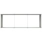 vidaXL Γλάστρα Παστέλ Πράσινο 290 x 100 x 45 εκ Επικαλυμμένος Χάλυβας