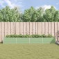 vidaXL Γλάστρα Παστέλ Πράσινο 385 x 100 x 45 εκ Επικαλυμμένος Χάλυβας