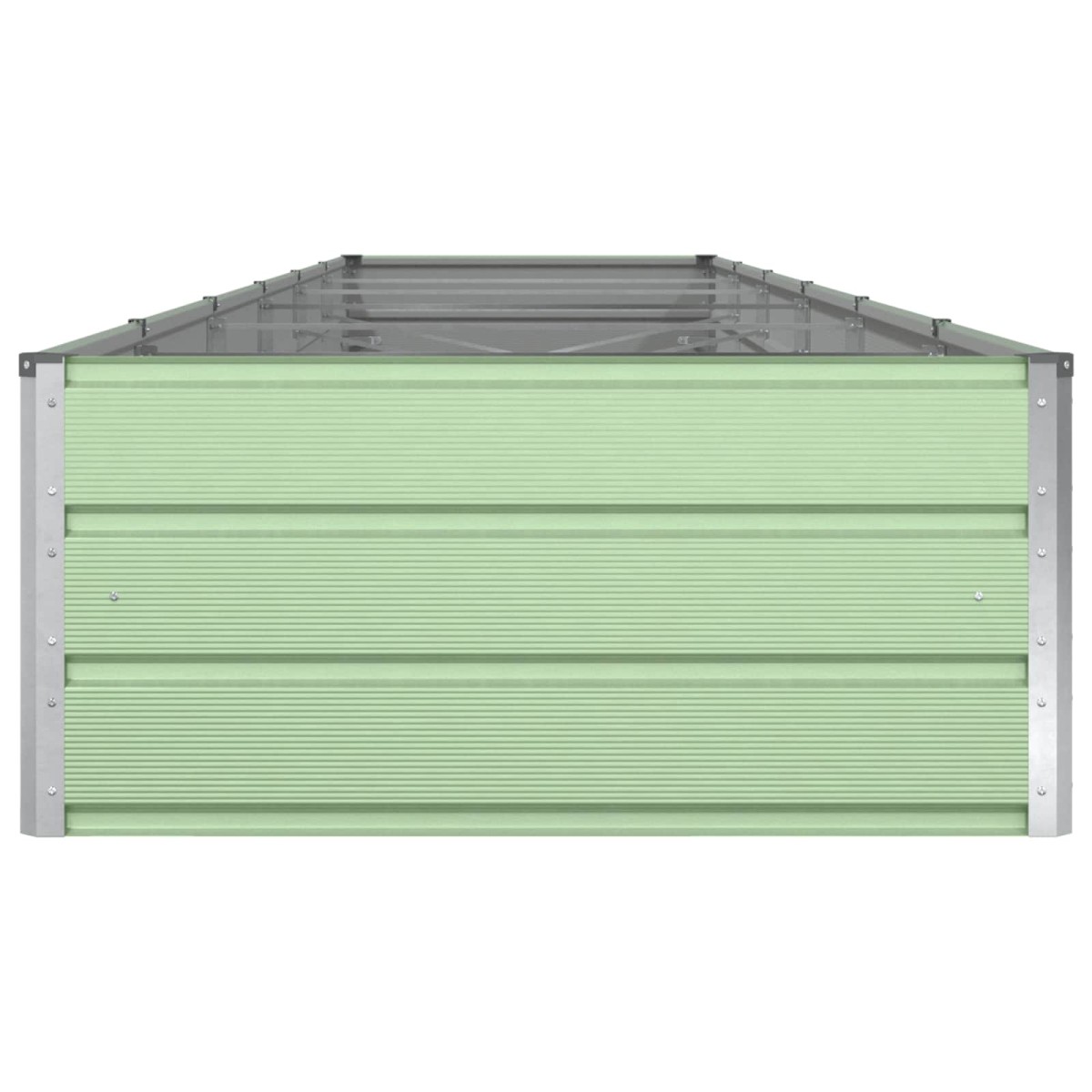 vidaXL Γλάστρα Παστέλ Πράσινο 580 x 100 x 45 εκ Επικαλυμμένος Χάλυβας