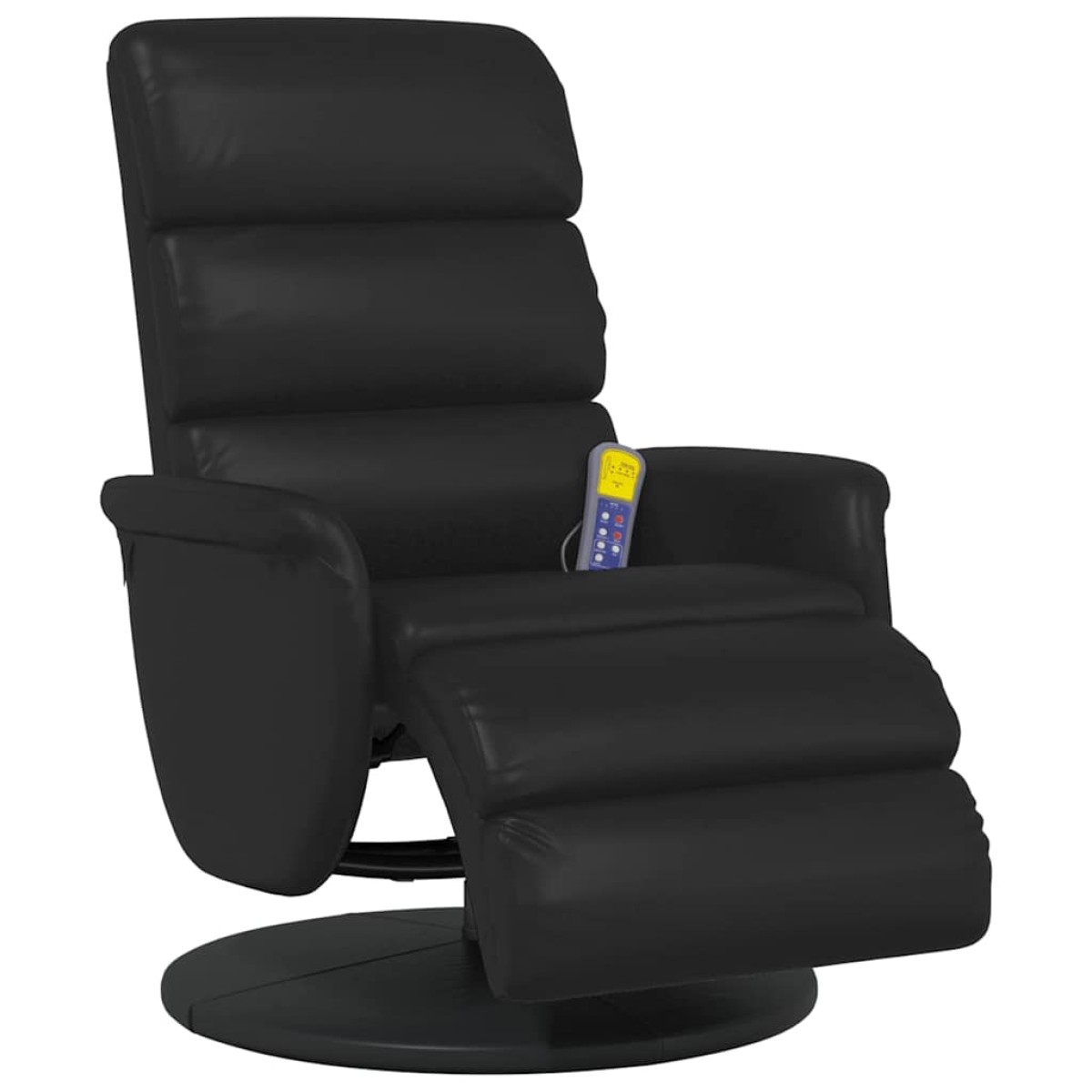 vidaXL Κάθισμα μασάζ Μαύρο 71 x 98 x 106 εκ. Τεχνητό Δέρμα