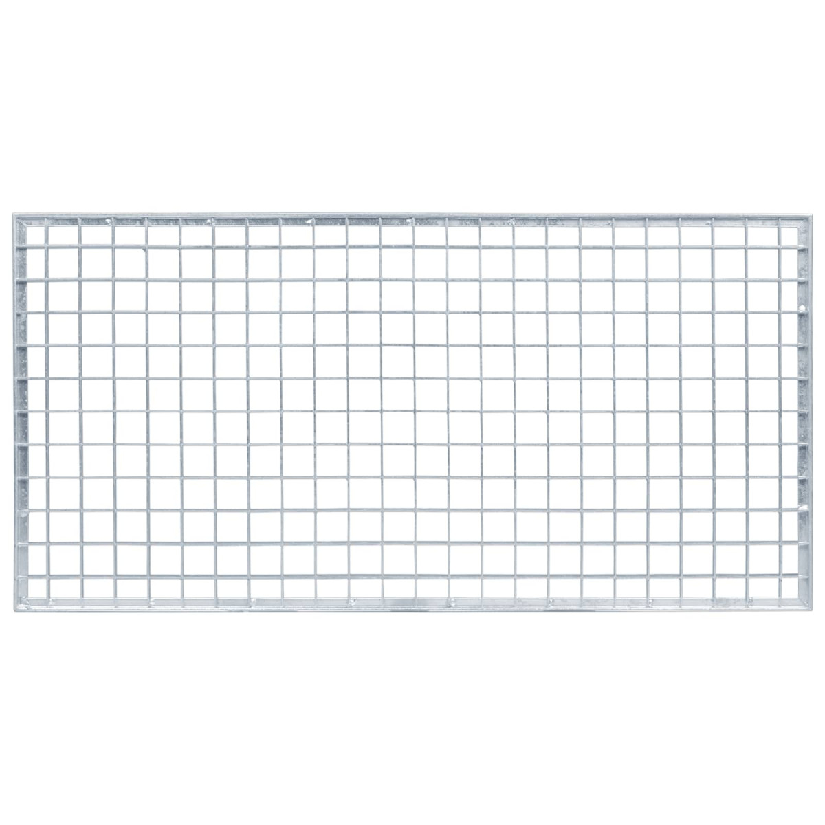 vidaXL Σίτα Ασημί 80 x 40 x 2 cm Γαλβανισμένο Ατσάλι Ψυχρής Βύθισης