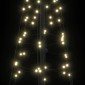 vidaXL LED Χριστουγεννιάτικο Δέντρο με βάση Θερμό λευκό 250 cm Σίδερο
