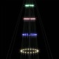 vidaXL LED Χριστουγεννιάτικο Δέντρο με βάση Πολύχρωμο 399 εκ. Μέταλλο
