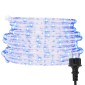 vidaXL Φωτιστικό Συρματόσχοινο με 2400 LED Κρύο Λευκό 100 m PVC