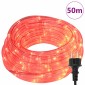 vidaXL Φωτιστικό Συρματόσχοινο με 1200 LED Κόκκινο 50 m PVC