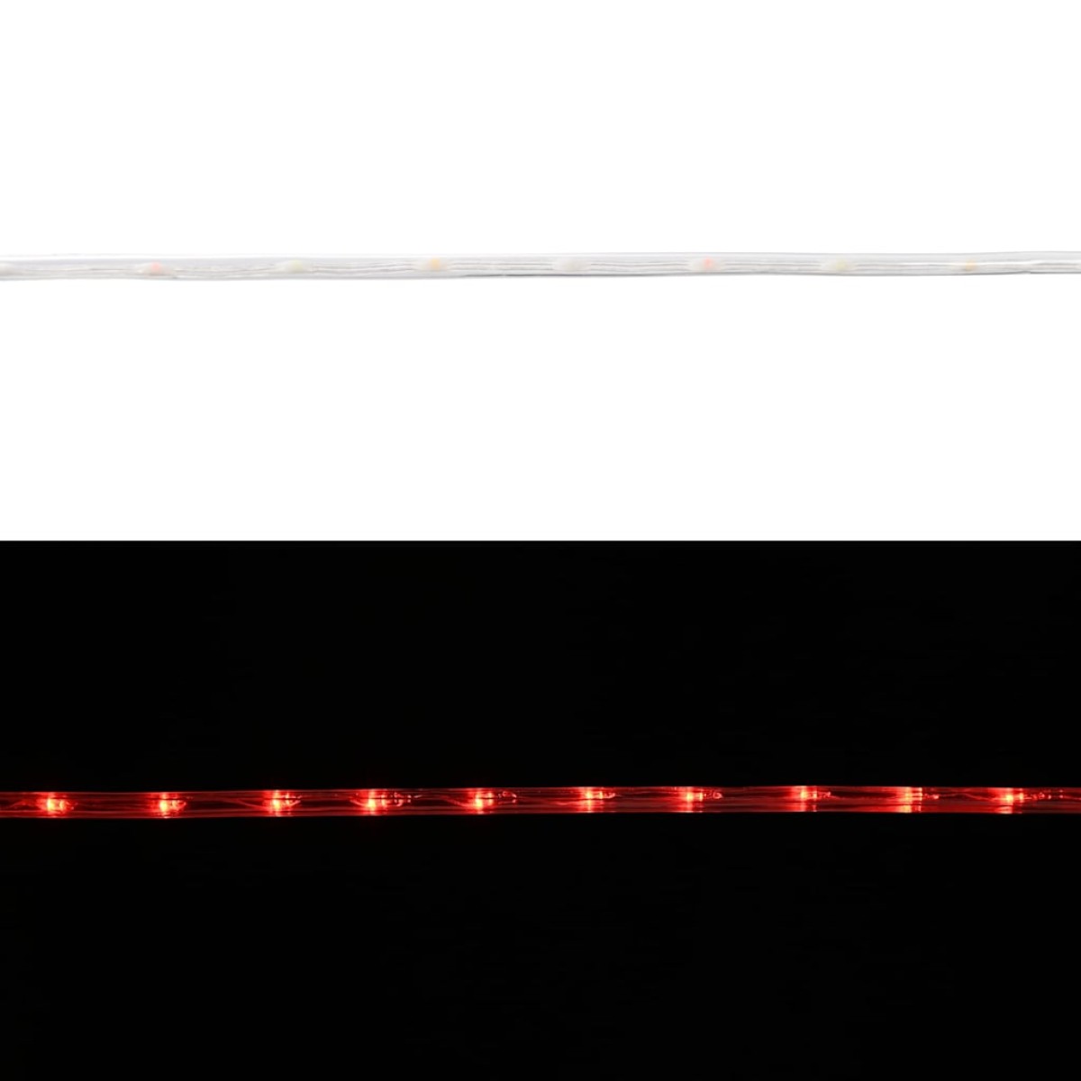 vidaXL Φωτιστικό Συρματόσχοινο με 2400 LED Κόκκινο 100 m PVC