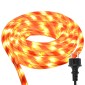 vidaXL Φωτιστικό Συρματόσχοινο με 2400 LED Θερμό λευκό 100 m PVC