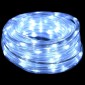 vidaXL Φωτιστικό Συρματόσχοινο με 120 LED Κρύο Λευκό 5 m PVC