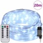 vidaXL Φωτιστικό Συρματόσχοινο με 480 LED Κρύο Λευκό 20 m PVC