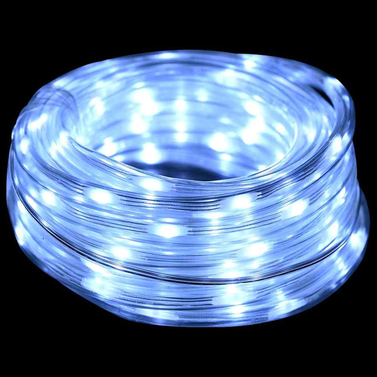 vidaXL Φωτιστικό Συρματόσχοινο με 1200 LED Κρύο Λευκό 50 m PVC