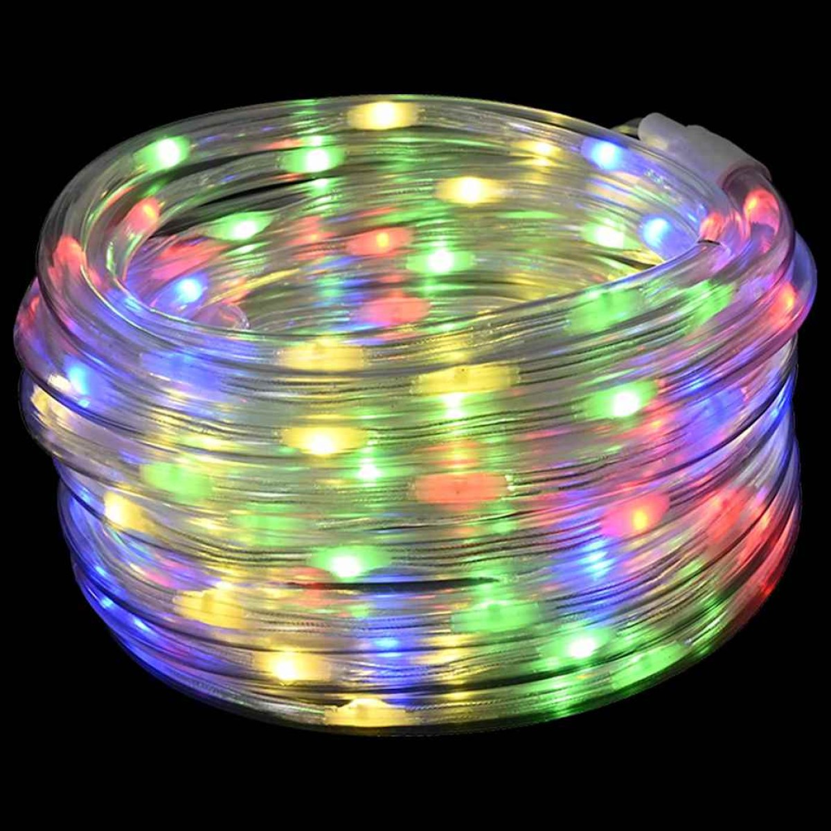 vidaXL Φωτιστικό Συρματόσχοινο με 240 LED Πολύχρωμο 10 m PVC