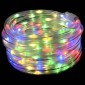 vidaXL Φωτιστικό Συρματόσχοινο με 240 LED Πολύχρωμο 10 m PVC
