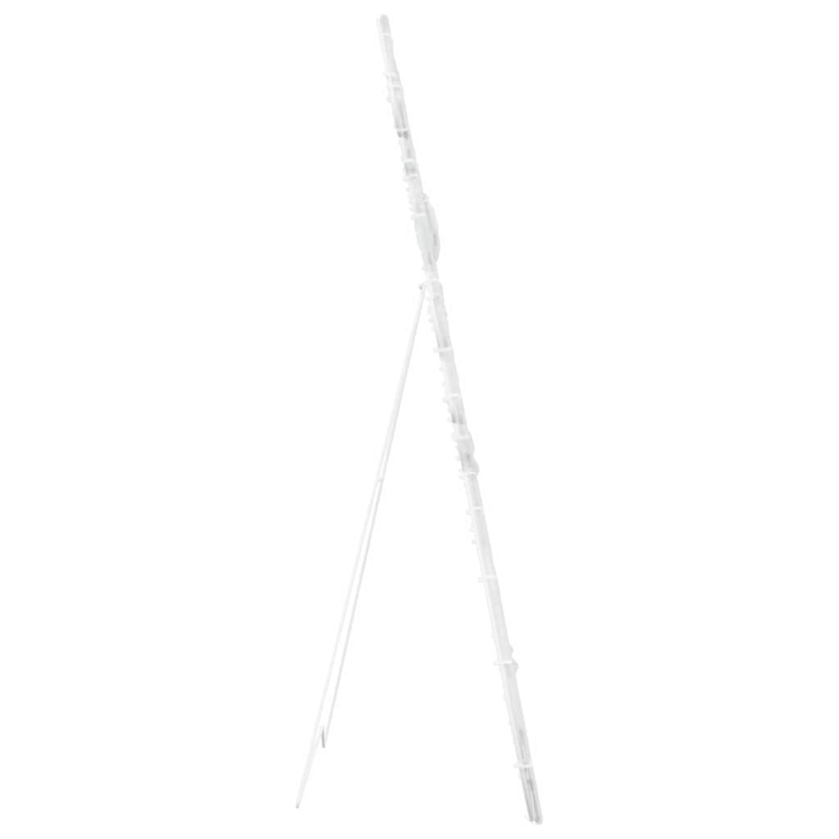 vidaXL Χριστουγεννιάτικο Αστέρι Κρύο Λευκό 51,5 x 50 x 0,65 εκ. Σίδερο
