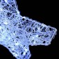 vidaXL 3D Αστέρι με 50 LED Ψυχρό λευκό 55 x 53.5 x 10 εκ Ακρυλικό