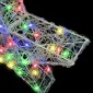 vidaXL 3D Αστέρι με 50 LED Πολύχρωμο 55 x 53.5 x 10 εκ Ακρυλικό