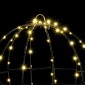 vidaXL Μπάλα 2 τμχ. Θερμό λευκό 30 x 30 x 32 εκ Μέταλλο 192 LED