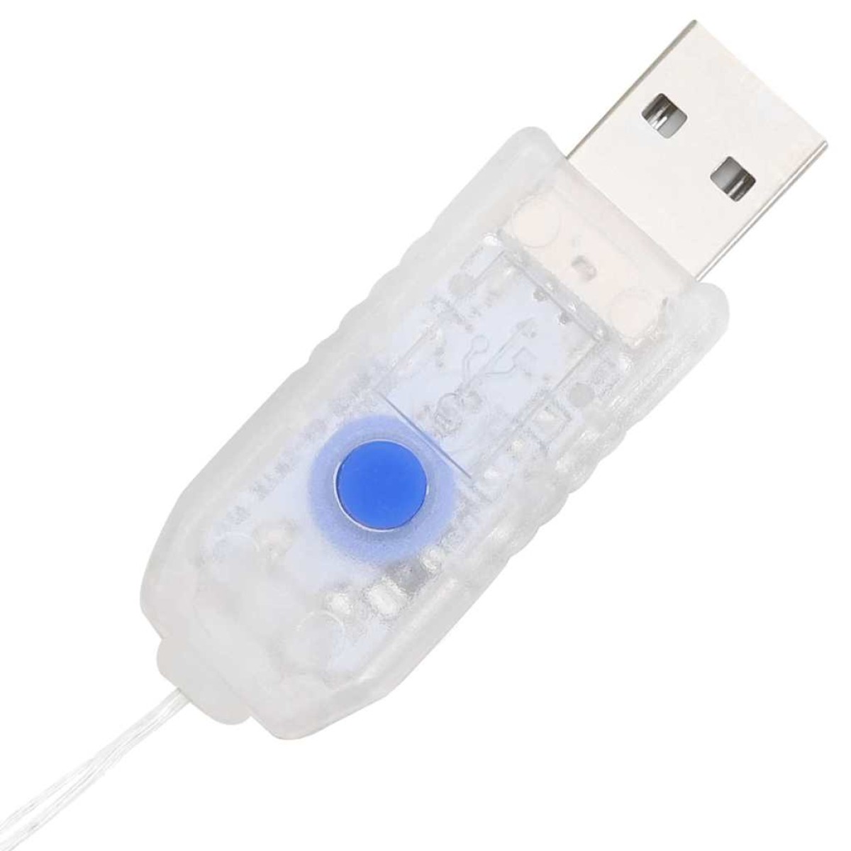 vidaXL Στεφάνι με 60 LED Θερμό λευκό 76 x 76 x 8 εκ PET
