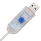 vidaXL LED Ελάφια 3 τμχ. Θερμό λευκό 44,5 x 18 x 66 εκ PET 60 LED